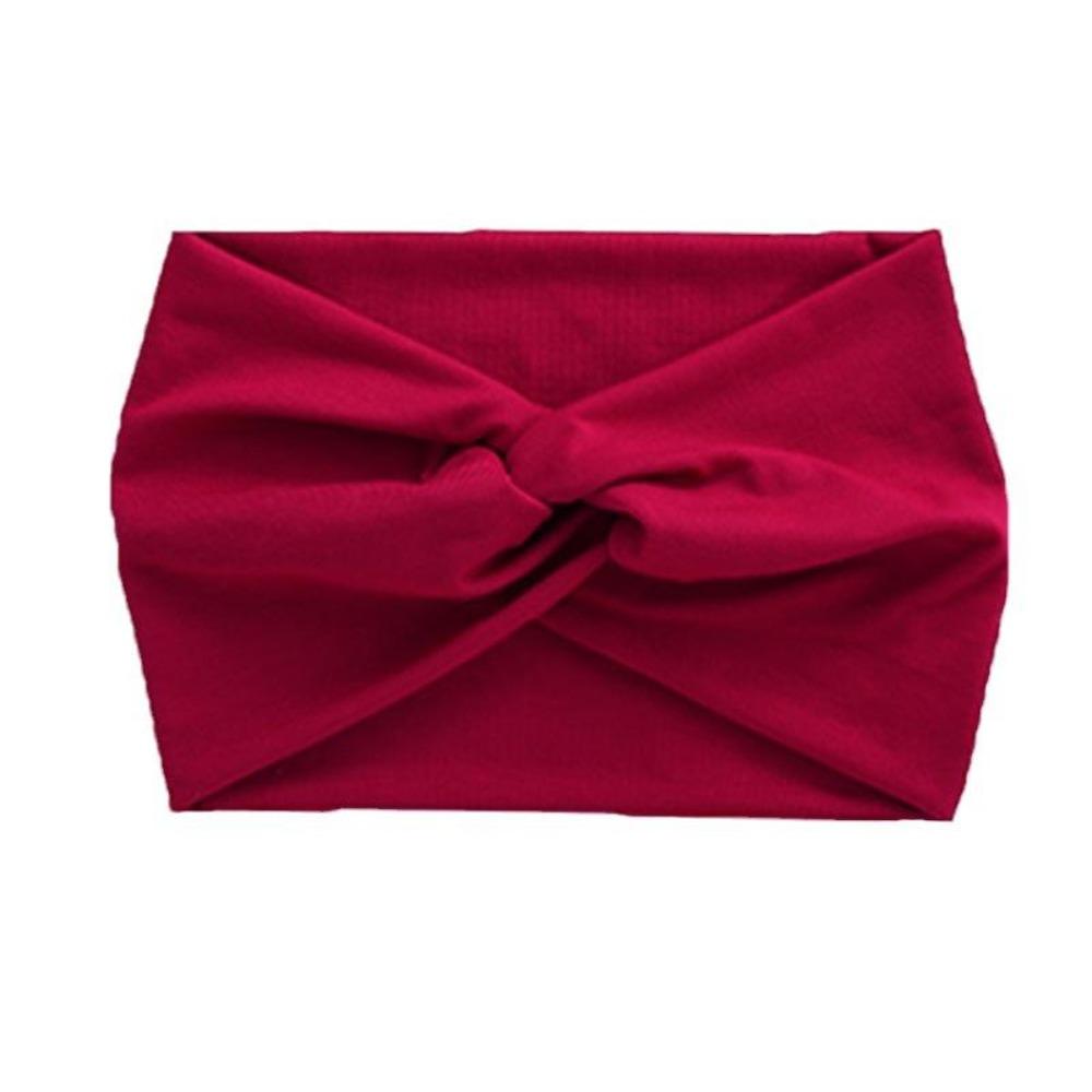 Europe and The United States New Wide Hair Band Women Sports Cross Headband Yoga Elastic Headband Hair Accessories Wholesale