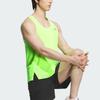 Adidas Running Tank Top Unisex Bright Lemon/Dark Silver Gray JZ2152-