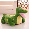 Lazy Kids' Plush Animal Sofa: Dinosaur, Giraffe, Elephant Dolls