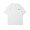 Summer New Tops American Trends Peek Kitten Print Loose Round Neck Men and Women Couple Cotton Short-sleeved T-shirt