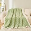 Coperta Plaid in Pile Soffice Inverno Coperte Ispessite Copripiumino Double Face Copridivano Letto Morbido Caldo Plaid Copriletto Camera da Letto