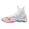 Mizuno Wave Lightning Neo Breathable Lightweight Durable Volleyball Shoes Unisex Shoes White Red V1GA200225