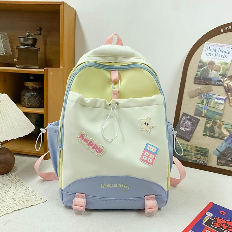 

Летний новый рюкзак женский свежий и милый в студенческом стиле рюкзак большой вместимости сумка для занятий для старшеклассниц и студенток