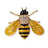 Enamel Rhinestone Bee Brooch Pin for Clothing and Accessories