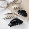 New Fashion White Hair Claw for Women French Classic Large Small Acetate Claw Clip Shark Crab Hair Clip Hair Accessories