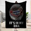 FC Bayern München Decke Weich Warm Gemütlich Großartig für Meeresufer Büro Bett für Alle Anlässe Verspieltes Design Bestes Urlaubsgeschenk für Freunde Familie