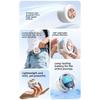 Bladeless Personal Cooling Clip Fan Rotatable Handheld Air Cooler  Indoor Outdoor Use