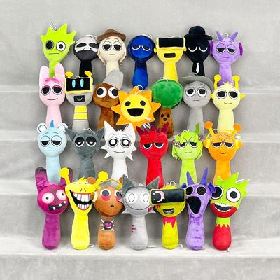 Cartoon Incredibox Sprunki Games Plushies Toy Stuffed Doll Birthday Christmas Gift