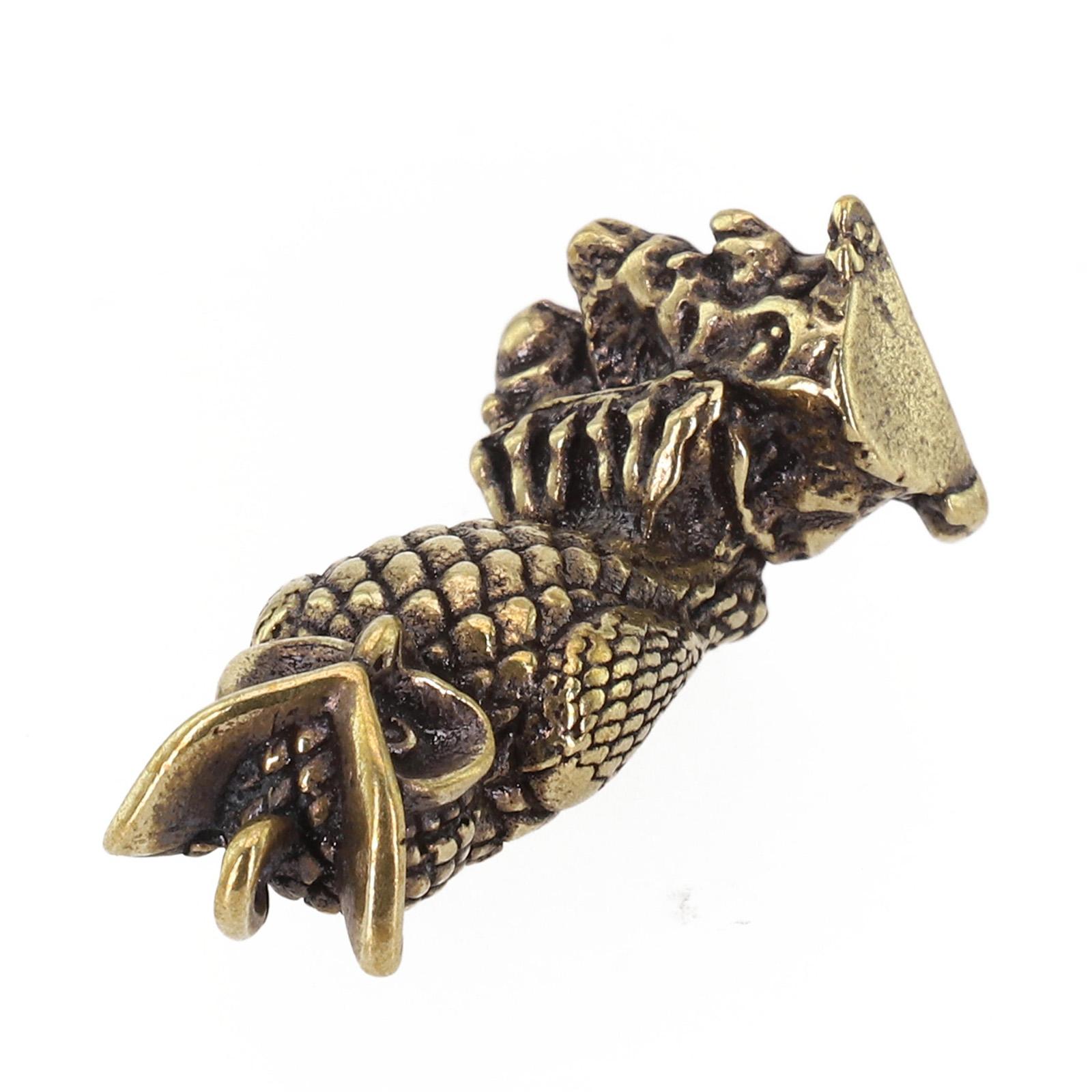 

Decor Ornaments Keychain Mini Tea Pet Brass Office Small Standing Statue Figurine 1pcs 4.2*2.2cm Animal Practical China Mainland