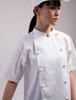 Seven Uniform AA0213 Chef's Coat (Short Sleeve) AA0213-0 White, Size LL