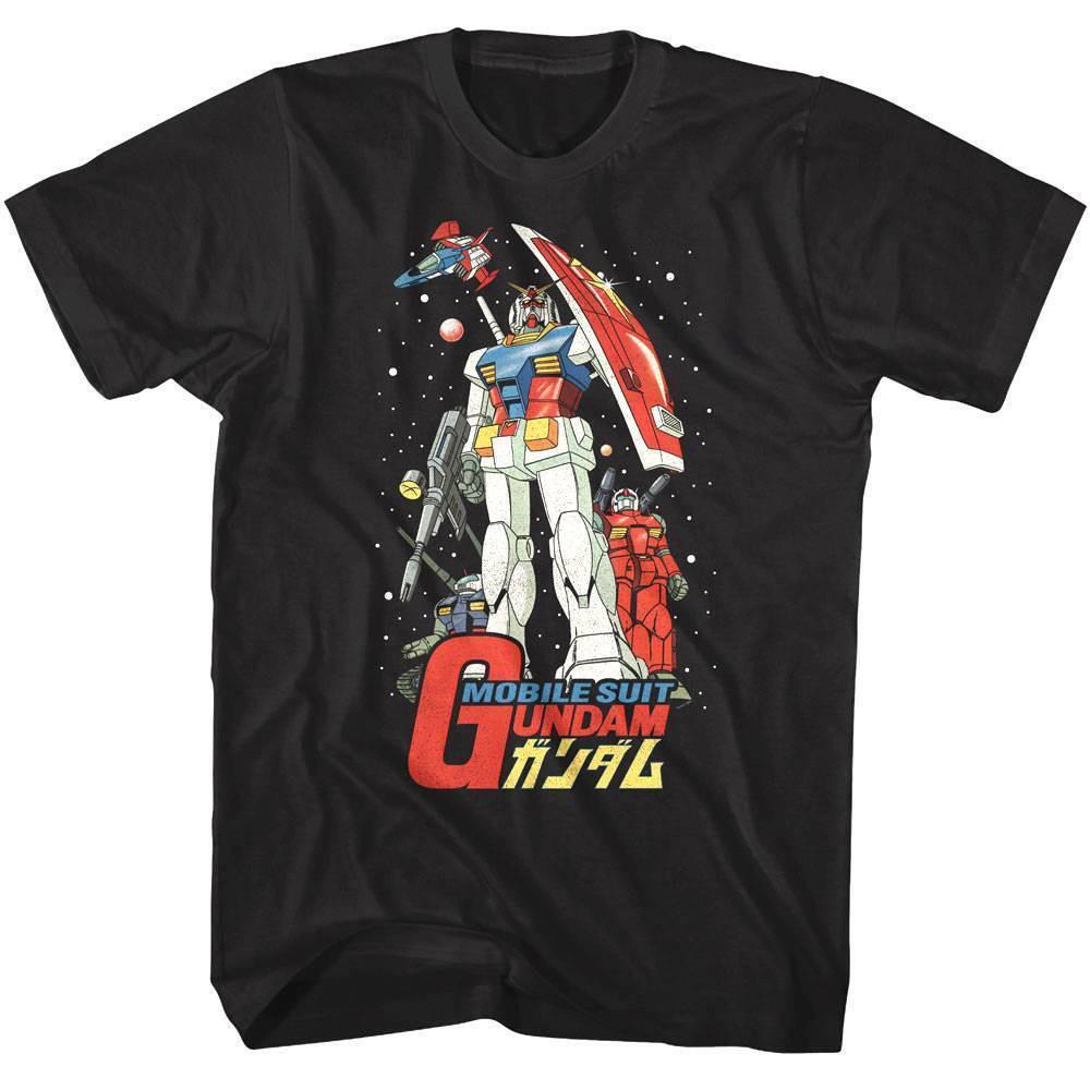 Gundam in Space Men T Shirt S