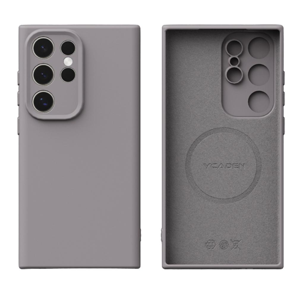 YCADEN For Samsung Galaxy S24 Ultra Case Compatible with MagSafe Precise Cutouts TPU Phone Back Cover