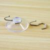 10Pcs/set Kitchen Home Hangers Glass Rubber Wall Hook Sucker Transparent Suction Cup