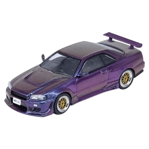 Inno Models 1/64 Nissan Skyline R34 GTT Magic Purple International MotorXpo Hong Kong 2022 Event Limited Edition Model (Assembled)