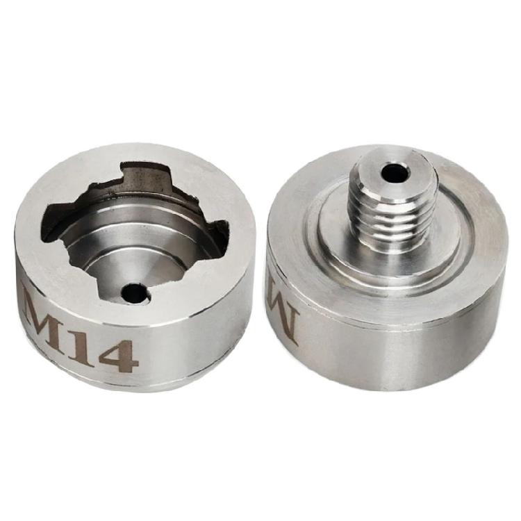 M14 Converter M14 5/8Inch Thread Adapter for X Lock Rusts Proof Metal Improves Control During Cutting