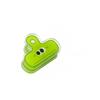 Multicoloured Adorable Face-Shaped Acrylic File Holders (4-Piece Set) - For Planners, Paper Clips, Office Decor
