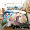 Aho Girl Bedding Set Single Twin Full Queen King Size Bed Set Adult Kid Bedroom Duvet Cover Sets 3D Print Anime Bed Sheet