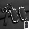 Housse Porte-Clés en Alliage de Zinc Automatique Adaptée Pour Jeep Grand Cherokee Wk2 Kl Wrangler Jk Jl Mp Patriot Renegade Commander Compass 4 5 Boutons Porte-Clés
