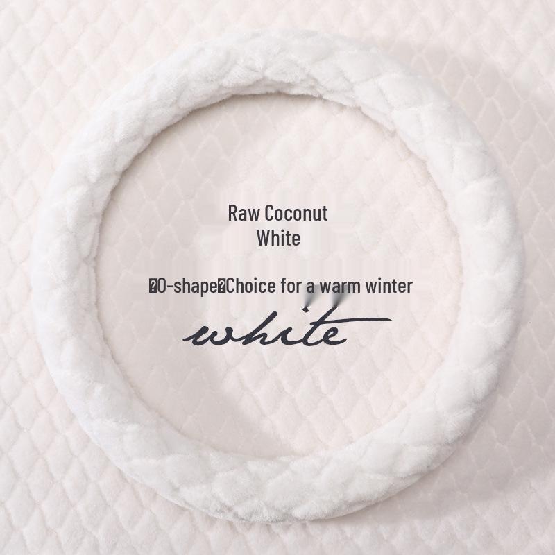 Stylish Korean Cute Four Seasons Non-Slip Breathable Steering Wheel Cover for Women 38cm