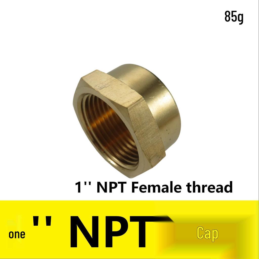 1/2" NPT Brass Male Pipe Adapter, Hex 1" NPT Male Threaded Fitting