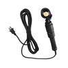 Plug in LED Work Light with 33FT Cable Magnetic Back 360 Degree Rotating Head Portable Lamp for Indoor Outdoor Use 60W