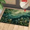 VIKAMA Colorful Flower Carpet Doormat Waterproof Door Mat Bedroom Sofa Carpet Floor Mat Soft Bedside Rugs Home Decoration