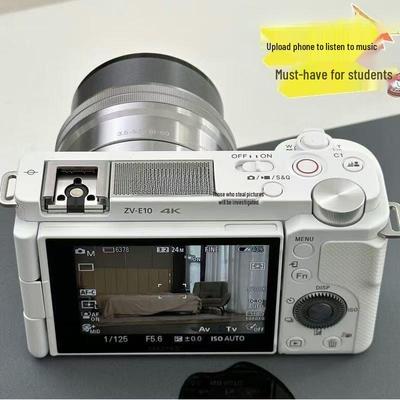 9600W HD Pixel 4K Rotatable Flip Camera for Selfies, Students, Campus, Travel, and Portable Use