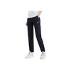 Anta Lifestyle Series Letter Print Straight Leg Casual Knit Sports Pants Women Pants Basic-Black 162328302-1