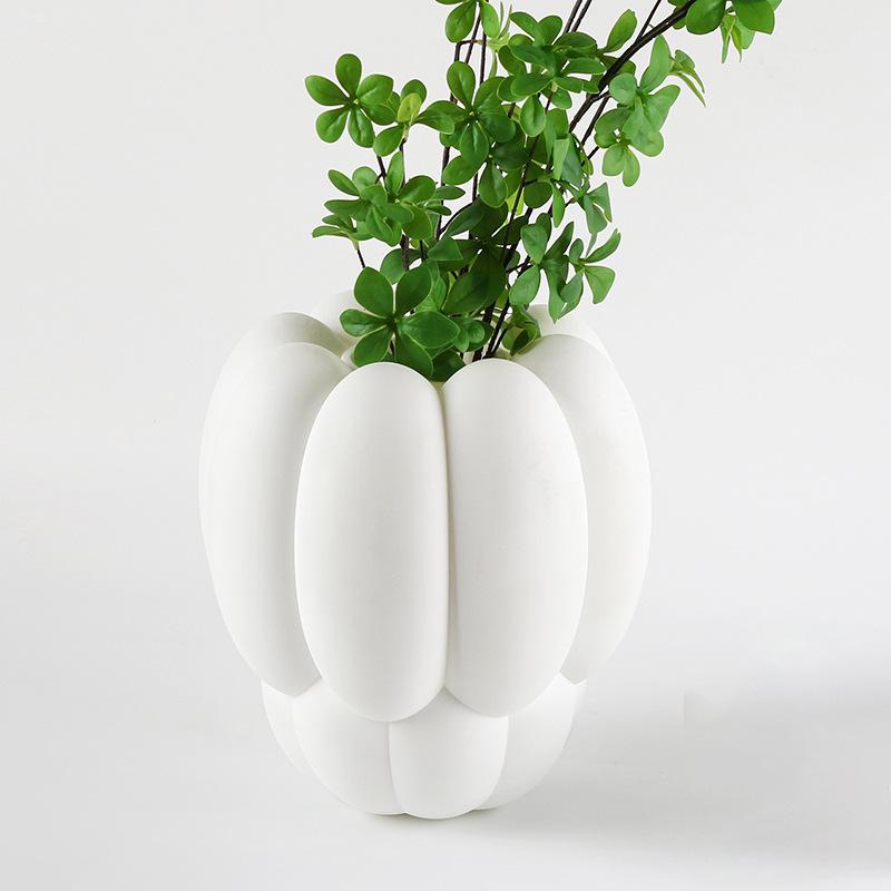 Nordyckie Proste Nowoczesne Artystyczne Wazoniki Ozdoby Modelowy Pokój Hotel Wnętrze Biurko Specjalny Kształt Ozdoby z Suszonych Kwiatów