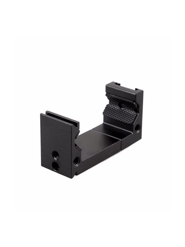 Metal Tripod Phone Holder with Gimbal Mount and Clip for Live Streaming