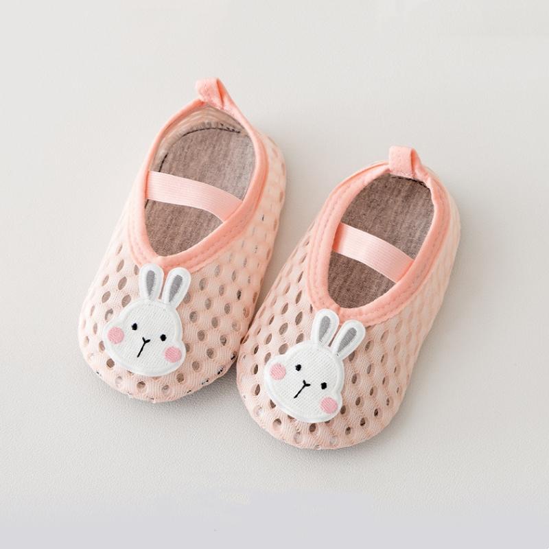 Baby Shoes For Boys Girls Cartoon Socks Toddler Hollow Out First Walkers Anti Slip Soft Sole Non Slip Children's Shoes Indoor Floor Sock