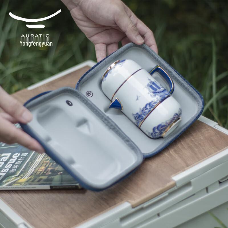 Yongfengyuan Sishing Ping Ceramic Travel Tea Set