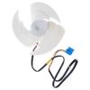 Refrigerator Evaporator Fan Motor Assembly Replacement for EAU65058501 EAU63103301 EAU63103302 EAU64843805 12V 4Pin
