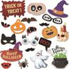 20pcs Pumpkin Ghost House Bat Funny Photo Props  Halloween Party Decoration