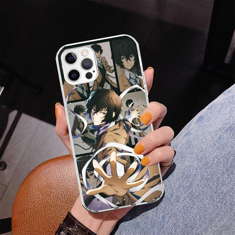 Bungo Stray Dogs Poster Anime Phone Case For iPhone 17 Air 16 Pro Max 16E 15 + 14 Plus 11 12 13 Mini 7 8 SE Gift Print Cover Fun