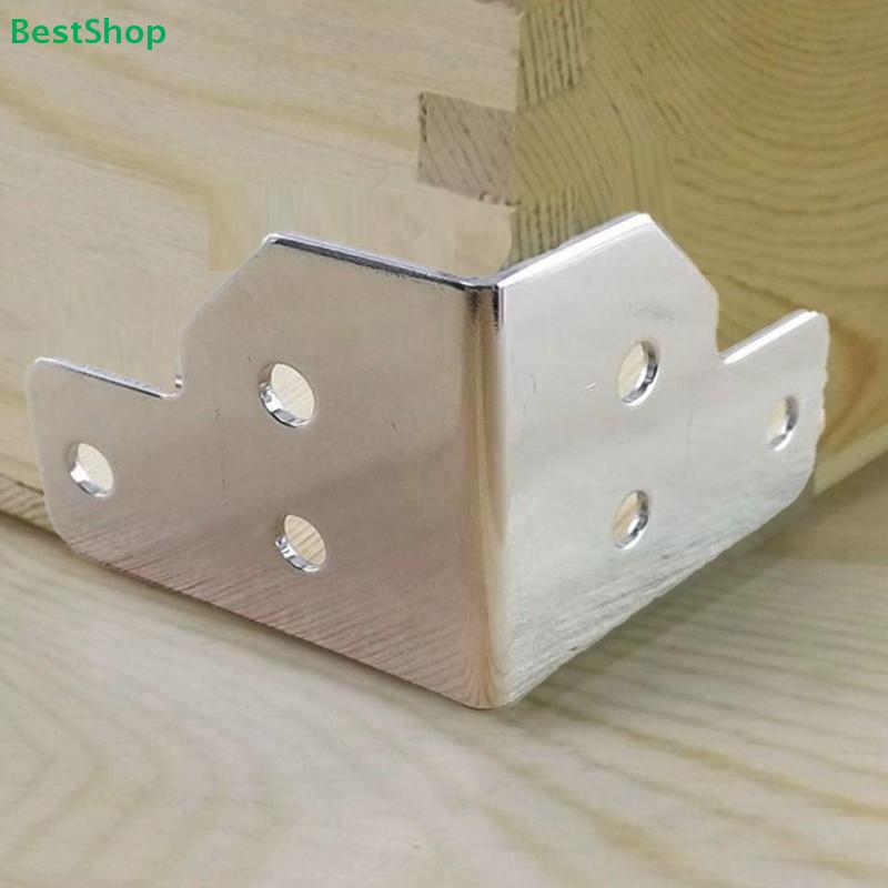 4/8Pcs Aluminum Case Corner Brackets - Metal Protective Corners for Equipment Cases, Toolboxes & Luggage Reinforcement