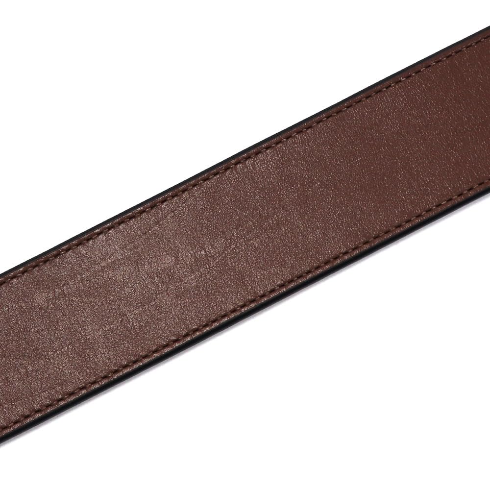 Black X Dark CQ009 QBLVW [Coach] Men's Belt, Reversible, Saddle, [Used]