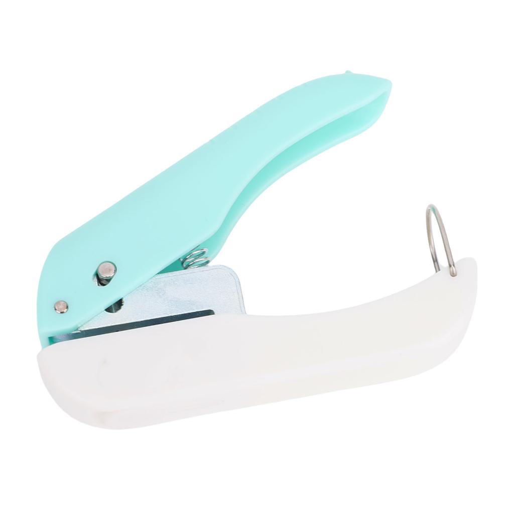 Rhombus Hole Punch Compact Handheld Single Hole Puncher for Scrapbooking Crafting