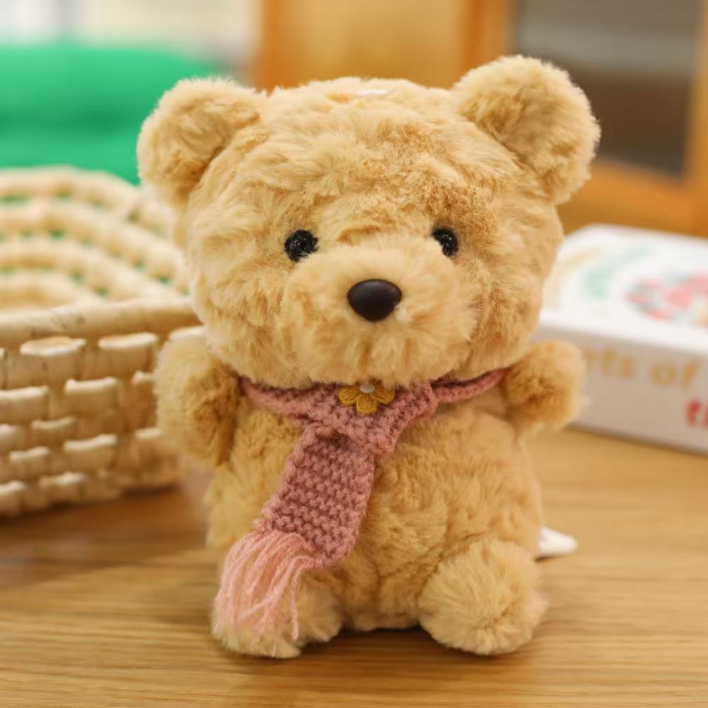 Scarf Elephant Penguin Pig Dinosaur Plush Doll Stuffed Animal Doll For Kids Gift