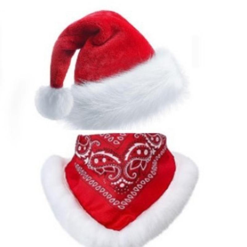 

Santa Claus Party Christmas Luminous Cowboy Hat Western Red Felt Hats Wide Brim Cowgirl Hat Jazz Hat For Women Men