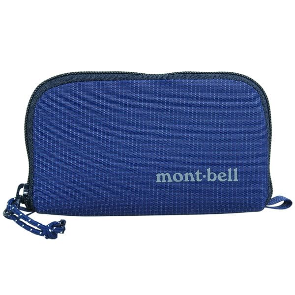 and Mini Coin Mini Zip Wallet 1133373 [Montbell] Men's Women's Wallet, Purse, (Navy (NV))
