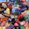 2Pcs Earrings Pendant Natural Stone Hexagonal Column Single-Hole Pendant For Jewelry Making DIY Earrings Necklace Accessory
