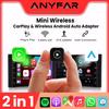2in1 Wireless CarPlay Dongle Wireless Android Auto Adapter AI Smart Box Car Intelligent Systems For Car With Wired CarPlay