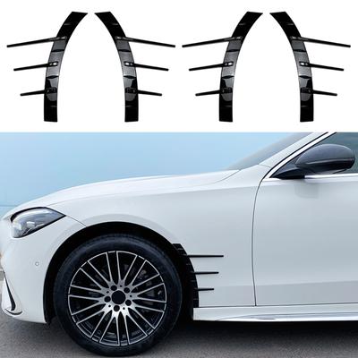 For Mercedes Benz C Class W206 C200 C260 C300 C43 AMG Line 2022+ Front Rear Side Wheel Eyebrows Fender Eyelid Brow Cover Trim