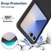 Z Flip7 Phone Case, Shockproof Hybrid Case Dual Layer Cover for Samsung Galaxy Z Flip 7 5G