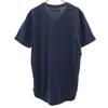 CURLY Made In Japan Short Sleeve V Neck T-shirt 2 Navy System Women Used
