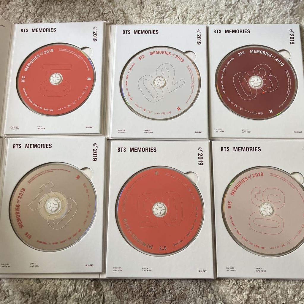 [USED] BTS MEMORIES 2019 Blu-ray