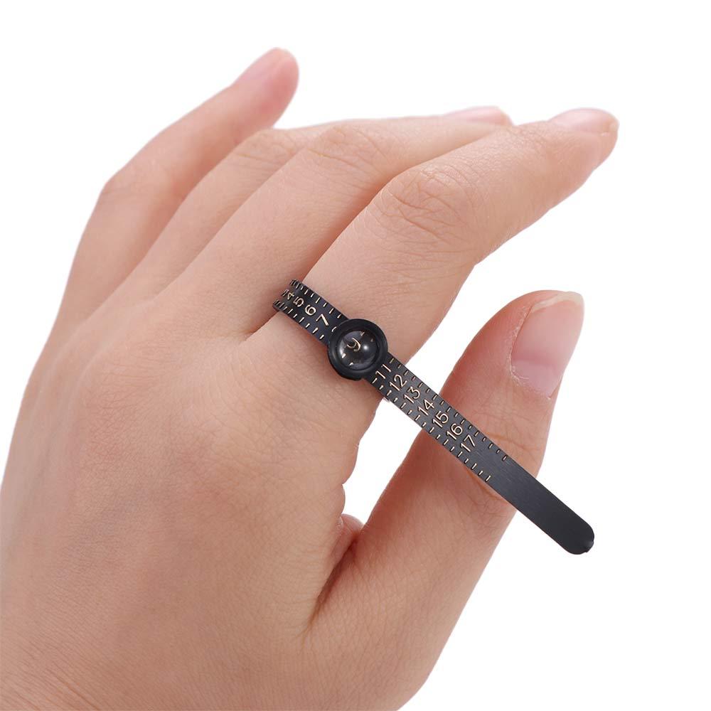 Ruler Ring Measurer Finger Size Tester Finger Gauge Finger Size Coil Ring Sizer Measurement Belt