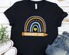 Teacher Life Rainbow Heart T-Shirt and Kids Tshirt, Colorful Educator Appreciation Tee, School Staff Gift Idea