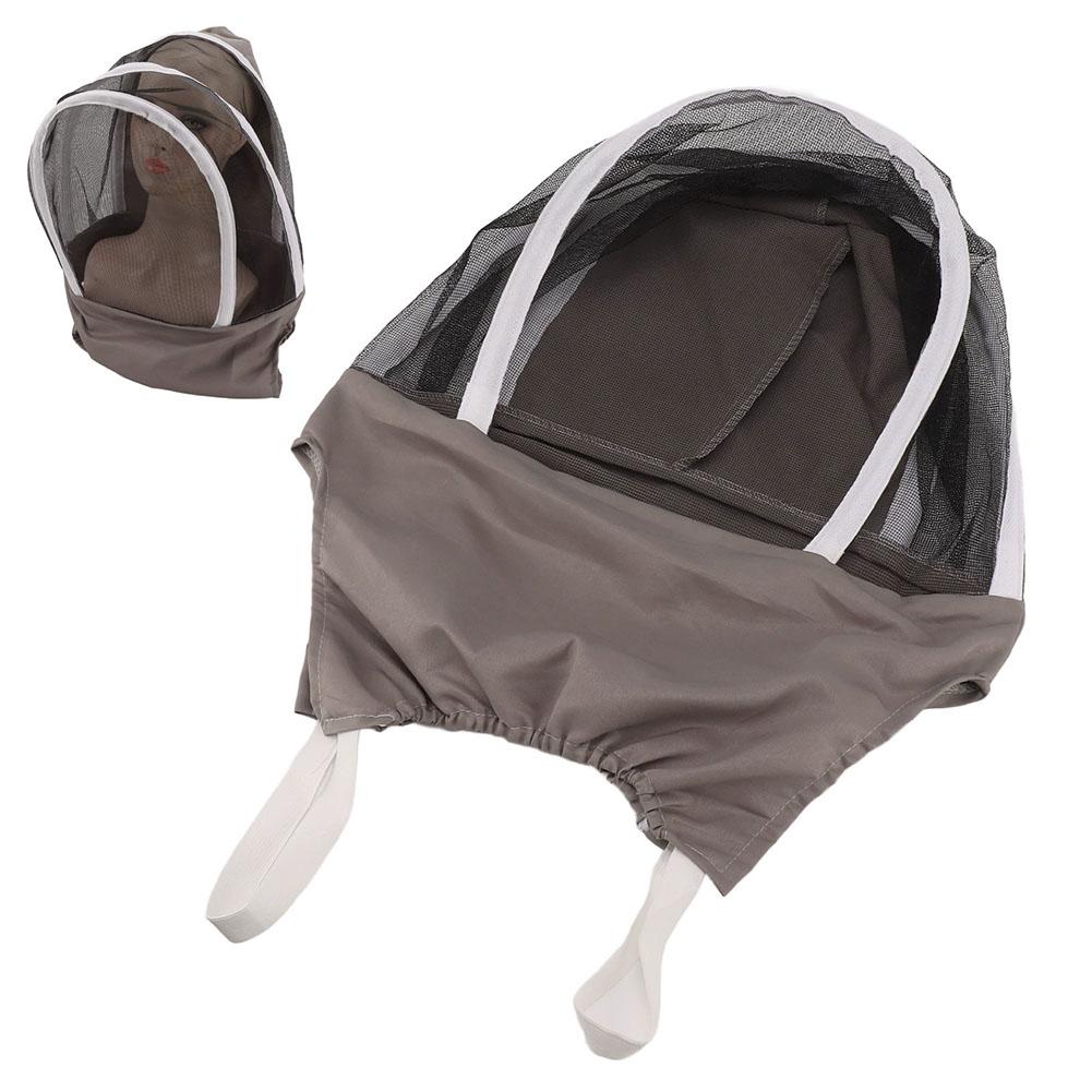 Anti Bee Hat Beekeeper Beehive Beekeeping Cowboy Hat Mosquito Bee Insect Net Veil Head Face Protector Beekeeper Equipment